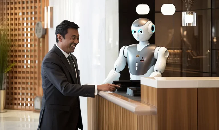 Inteligencia artificial en hoteles atienden al huésped