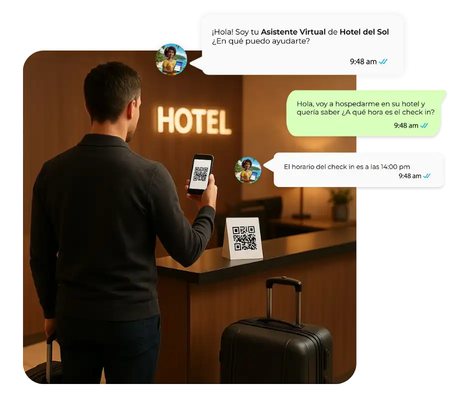 Benefits of using an AI virtual assistant for hotels in guest communication